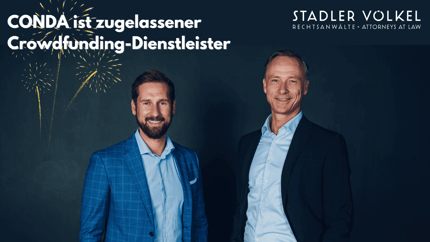 STADLER VÖLKEL advises CONDA Capital on licensing as a European Crowdfunding Service Provider under the ECSP Regulation