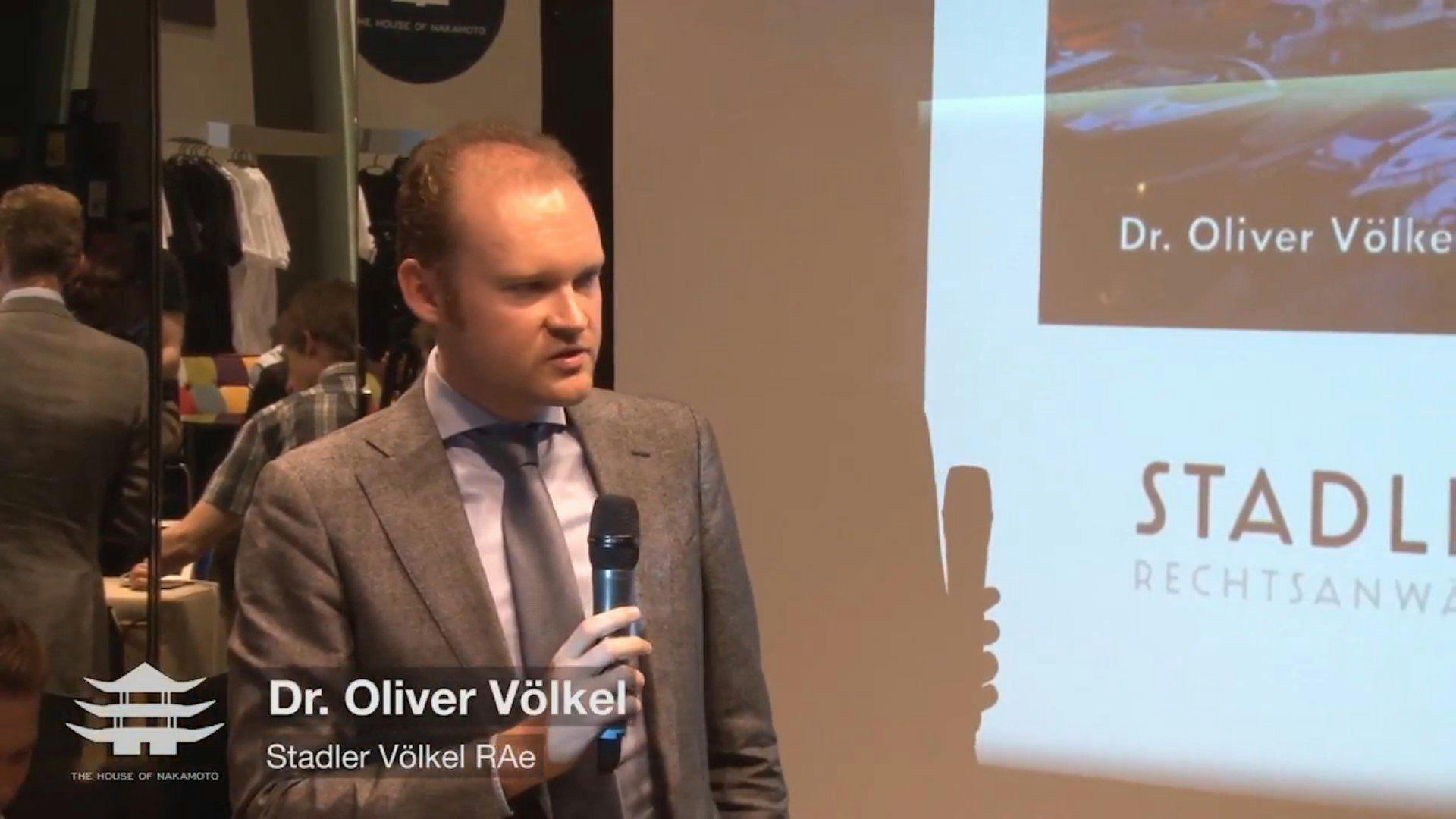 Oliver Völkel zur Einführung einer regulatorischen Sandbox für FinTech