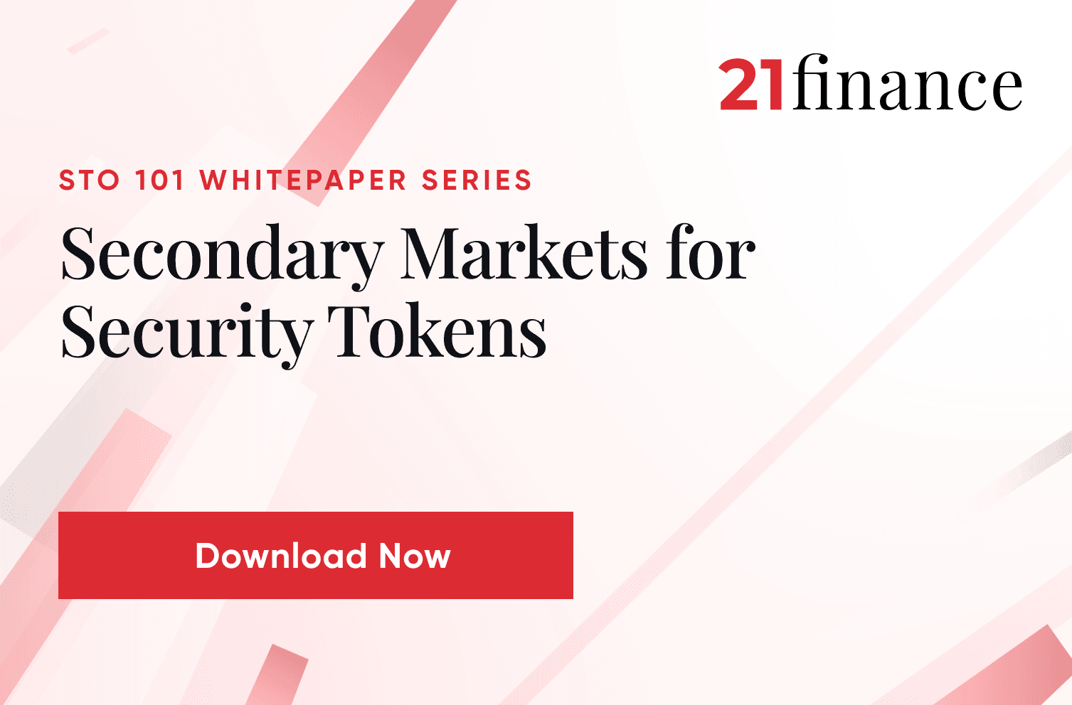 STO whitepaper series from 21finance on the topic of secondary markets for Security Token Offerings