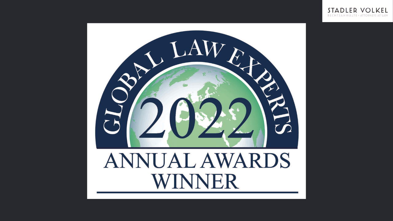 Global Law Experts – 2022 – Arthur Stadler listed as leading "Data Protection Law Expert"
