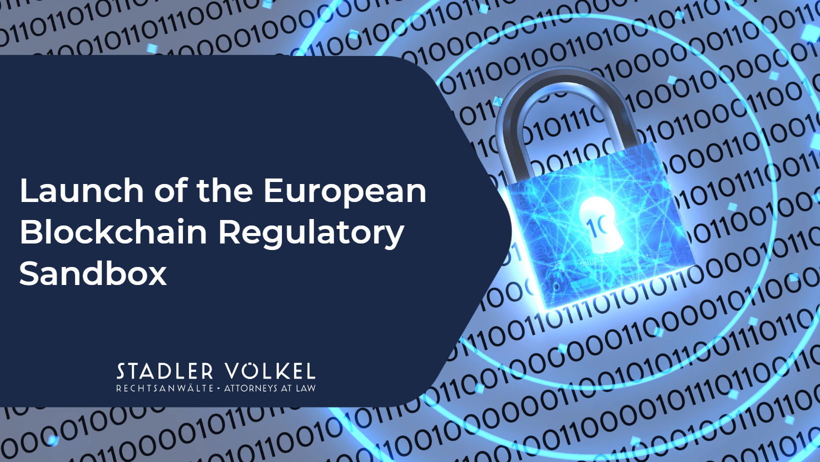 Launch of the European Blockchain Regulatory Sandbox